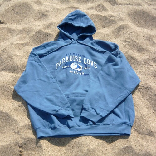 Paradise Cove Light Blue Hoodie - Paradise Cove Malibu