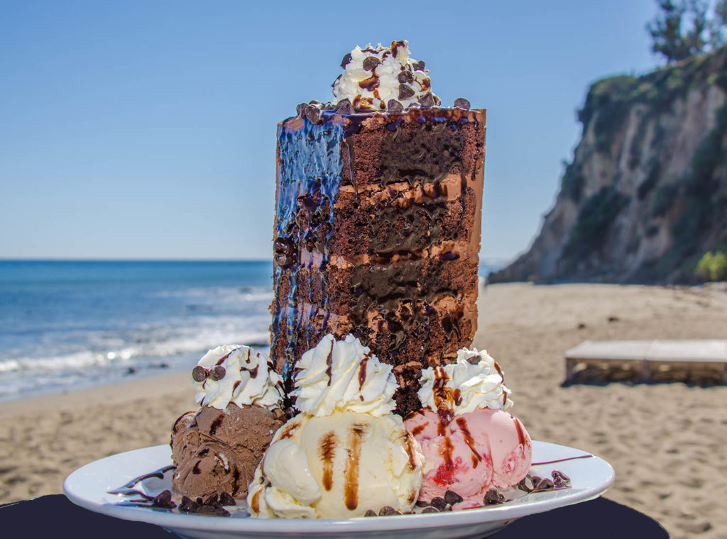 Mile High Chocolate Cake Paradise Cove Malibu