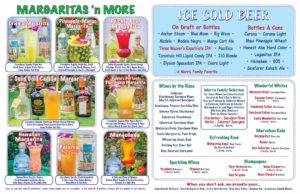 Paradise Cove - Drinks Page 2