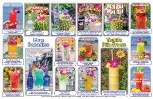Paradise Cove - Drinks Page 1