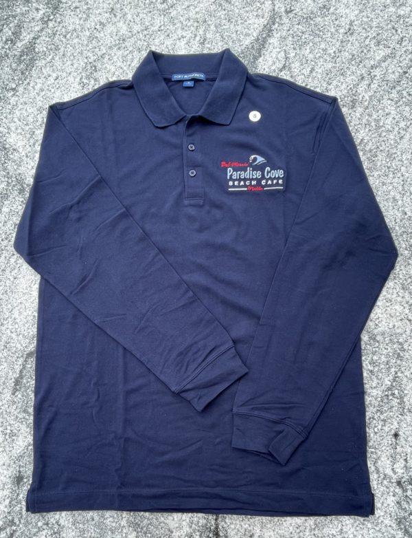 Dark Blue Paradise Cove Golf Long Sleeve