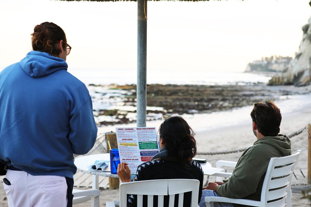 Paradise Cove Beach Cafe People Dining