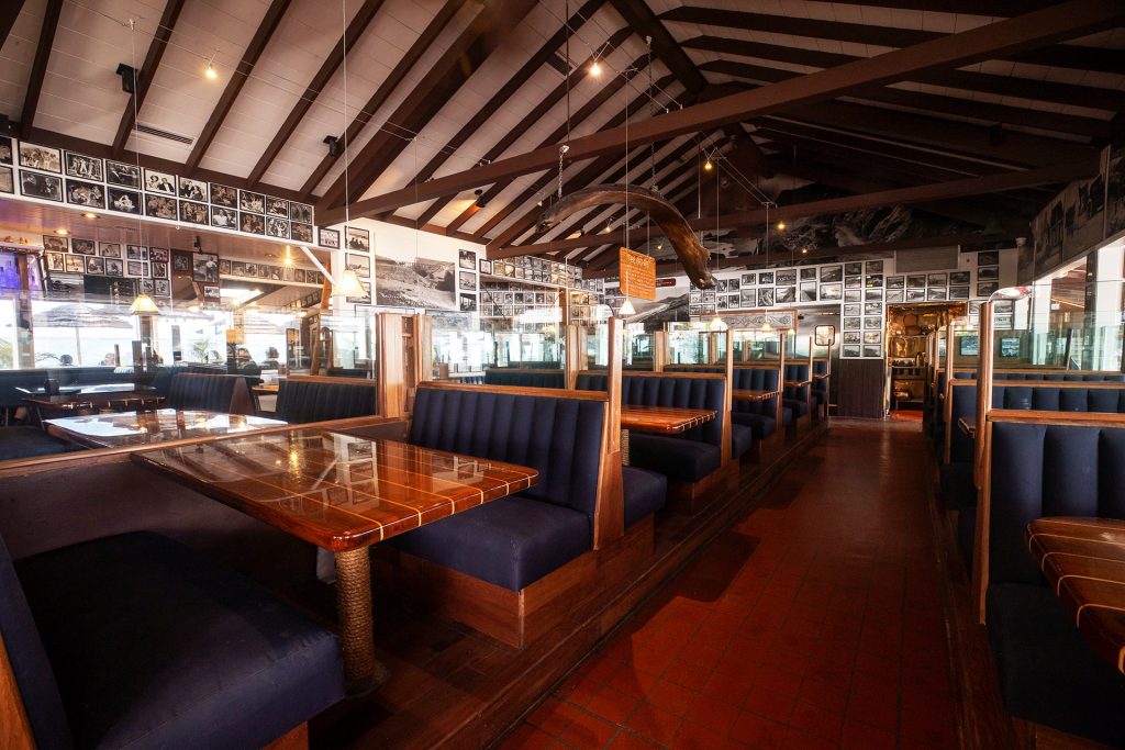 Paradise Cove Beach Cafe Dining Area