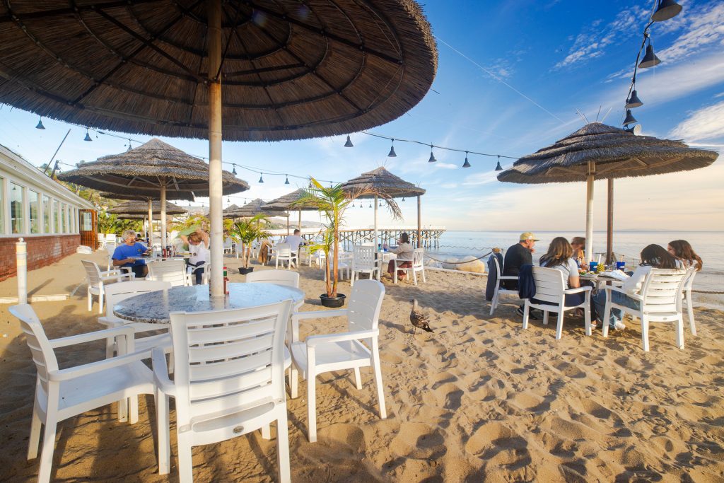 Paradise Cove Beach Cafe Outside Dining