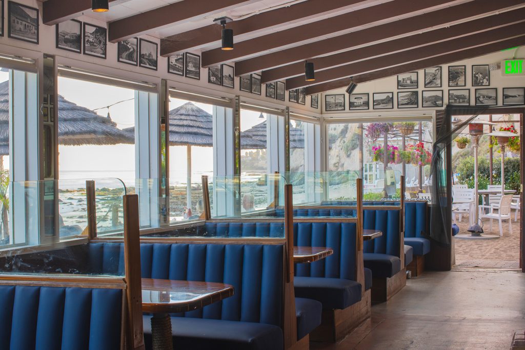Paradise Cove Beach Cafe Dining Area