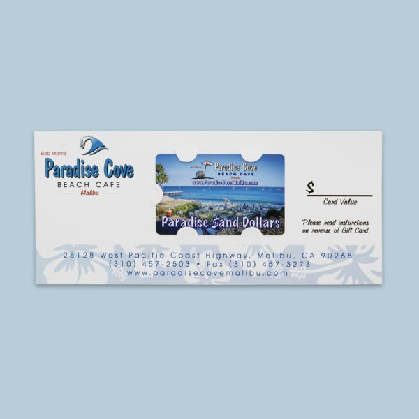 Paradise Cove Gift Card