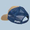 Tan/Blue Trucker Hat