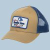 Tan/Blue Trucker Hat