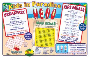 kids menu